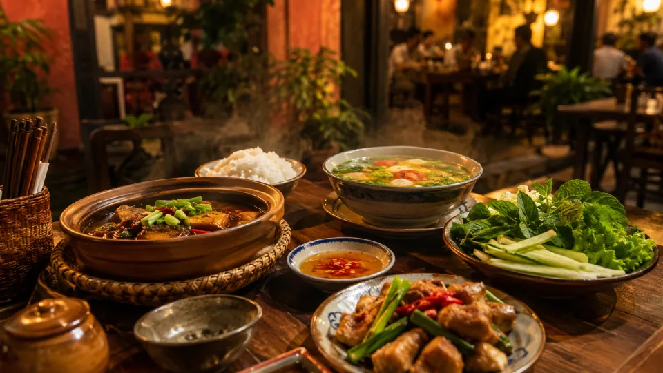 Bàn nướng đông khách tại Nguyễn Hữu Liêu